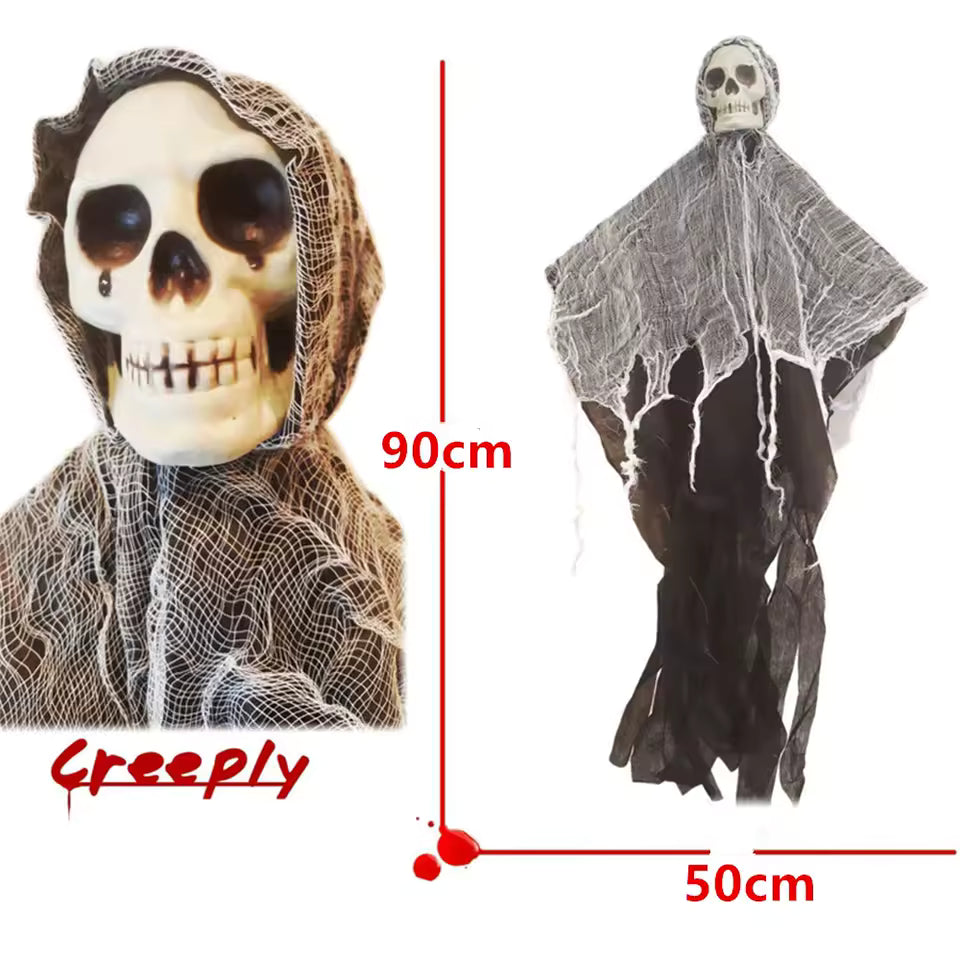 Creepy Hanging Skeleton