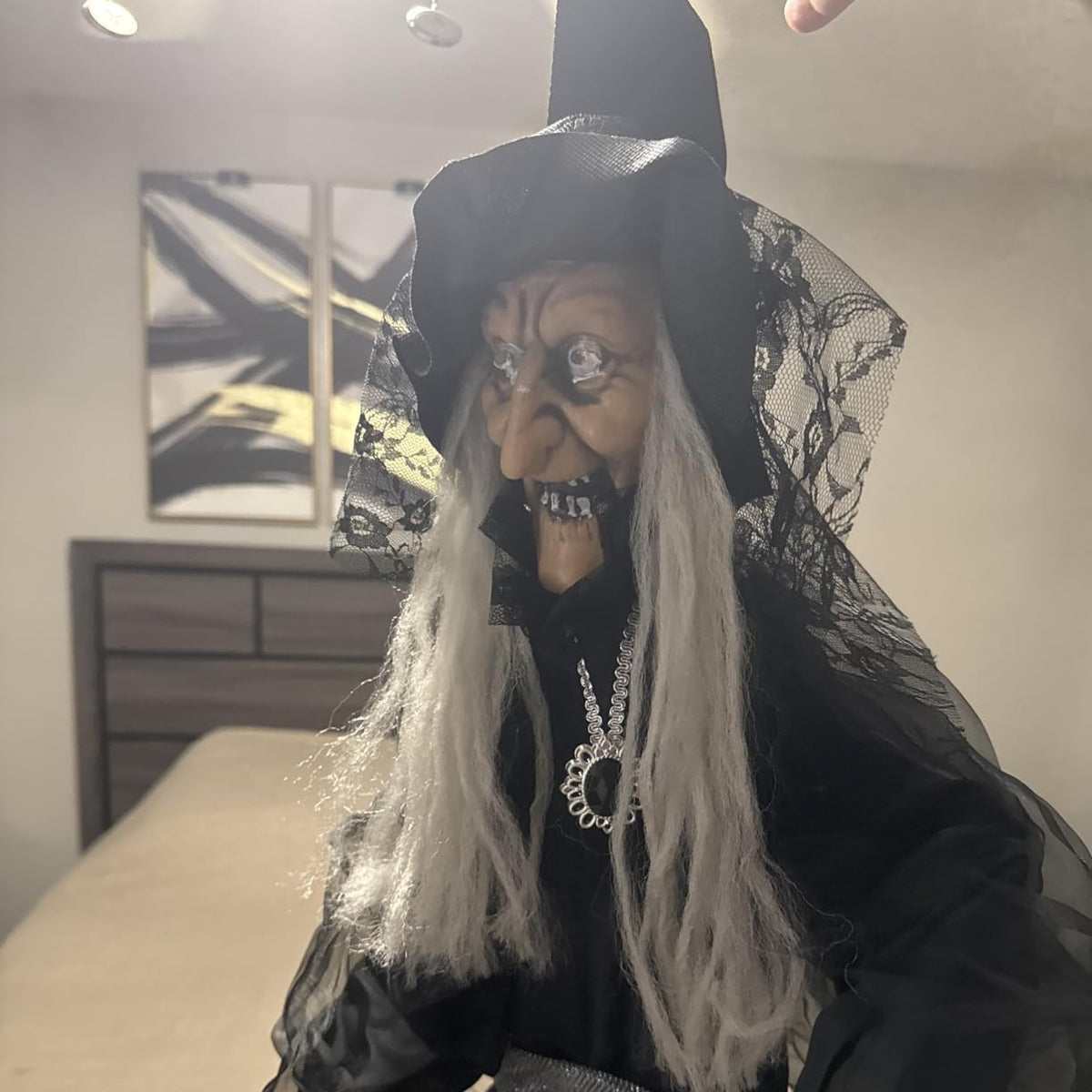GhostyNight™ Haunted Witch