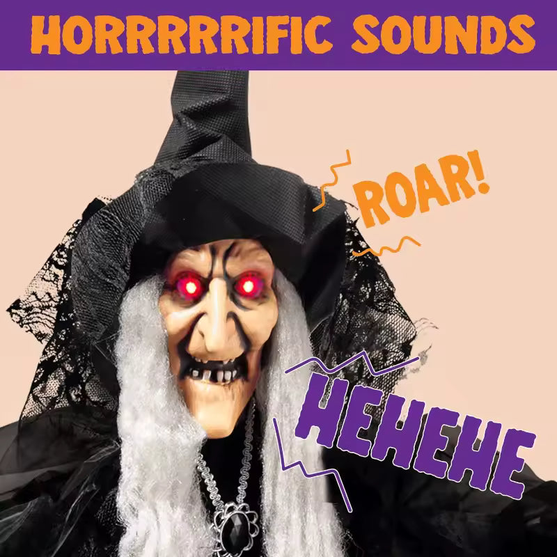 GhostyNight™ Haunted Witch