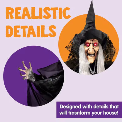 GhostyNight™ Haunted Witch