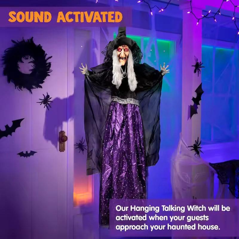 GhostyNight™ Haunted Witch